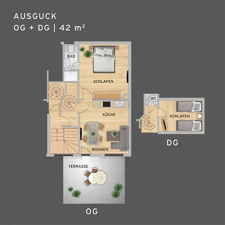 Winkelschiffchen Ii Mit Sauna Apartamento *
