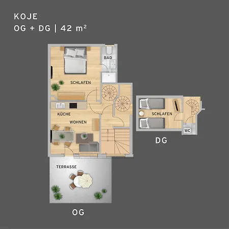 Apartment Winkelschiffchen Ii Mit Sauna Juist