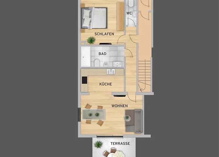 Winkelschiffchen Ii Mit Sauna 아파트 유이스트
